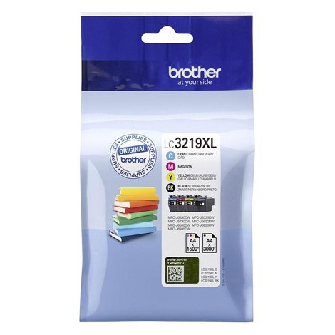 Brother LC | 3219XL Value Pack | Black | Yellow | Cyan | Magenta | Ink cartridge